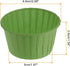 50Pcs Cupcake Baking Cups 3.5oz Standard Size Paper Cupcake Liners Greaseproof Wrappers Disposable for Wedding Birthdays Christmas Dessert, Green...