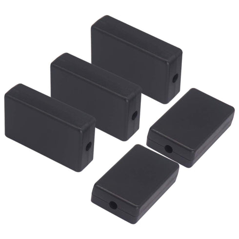 Zulkit 5Pcs Project Boxes ABS Plastic Electrical Project Case Power Junction Box Black 2.36 x 1.42 x 0.67 inch (60 x 36 x 17 mm)...