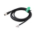 M12 5 Pin Male A Coding Sensor Cable to Bare Wire for Industrial Controls Automation, Device Network DeviceNet, CANopen, IO Link, Profibus 2m...