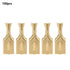 7.8Mm Female Quick Disconnect,100 Pcs Blade, Brass Plug and Pull Type Connector 8mm Female Spade Terminal with 7.92 Terminal 7.8mm...
