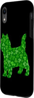 iPhone XR Cairn Terrier St Patrick’s Day Cairn Terrier Saint Patricks Case...