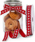 Paper Mart Paw Print Grosgrain Ribbon for Holiday Gift Wrap & Crafting, Red & White, 5/8 Inch x 25 Yd...