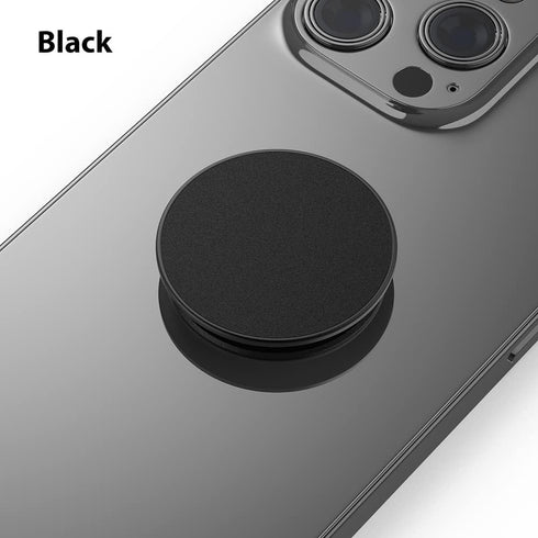 Phone Grip, Phone Ring Holder Finger Kickstand, 360°Rotation & Adjustable Metal Cell Phone Rings Gripper Stand Work with Magnetic Car Mount for iP...