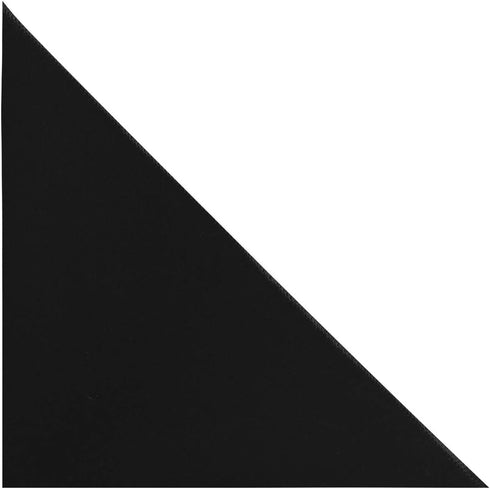 King & Priory Luxury Black Velvet Pocket Square, Handkerchief...
