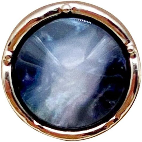 Resin Galaxy Electroplated PVC Base Sewing Shank Buttons 50 Pcs - 12.5mm, 1/2"...