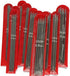 New 11x5 PCS 11 Sizes 20cm Double Point Stainless Steel Straight Knitting Needles Sweater Knitting Needles Sets 2-6.5mm FBA...