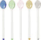 Generic 5Pcs Glass Stirring Spoons Heat Resistant Mixing Rod For Coffee Tea Yogurt Ice Cream Cocktail Cold Drink Salt Sugar Appetizers And Dessert...