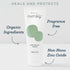Esembly Rash Relief Cream, Organic and Cloth Friendly Zinc Oxide Barrier Cream, Soothes and Heals Diaper Rash, Natural Aid for Baby Bottom Discomf...