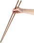 Cooking Chopsticks Extra Long 16.5", Wooden Kitchen Chopstick Reusable for Noodles Frying Hotpot (16.5)...