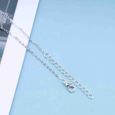 Bohemian Infinity Turquoise Anklets Silver Figure Eight Infinity Ankle Bracelet Eternal Anklets Chain Bracelets Turquoise Ankle Chain Friendship F...