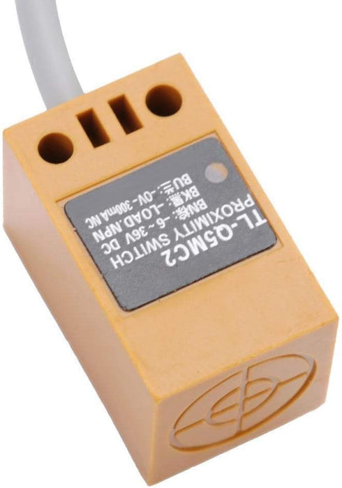 Tl-Q5Mc2 Inductive Switch,TL-Q5MC2 NPN Proximity Sensor Switch Inductive Sensor 3 Wire Normally Close Distance 5mm...