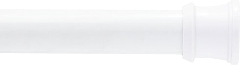 Kenney KN609C/10 Twist & Fit No Tools Camlock Tension Easy Install Shower Curtain Rod with Non-Slip, Non-Scratch Ends, 42-72" Adjustable Length, W...