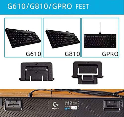 Keyboard Stand Feet Legs for Logitech G810 G610 G PRO Keyboard...