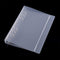 3PCS A5 6 Ring Binder Cover Clean Transparent Soft PVC for Refillable Notebook Shell withMatte surfaceforStamp & Die Storage...