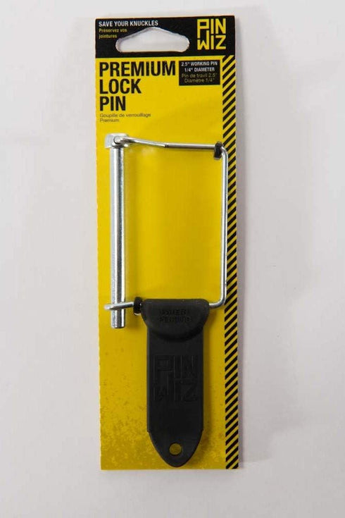 Pin Wiz Trailer Hitch Pins and Clips, Heavy-Duty Trailer Hitch Clips, Hitch Pins, Linchpin, D Pin, Square Pin & Locking Pin with Rubber Grip to Sa...