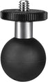 FANAUE GB-02 Aluminum 1" Ball Adapter with 1/4"-20 Threaded Stud, Compatible with RAM Mount B Size Double Socket Arm for Insta 360 Panorama Series...