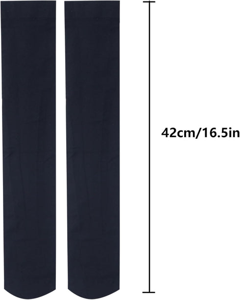 Bestjybt Women's Opaque Stretchy Nylon Knee High Stockings Trouser Socks...