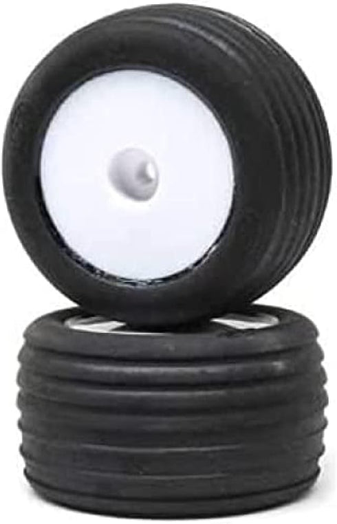 Losi Directional Tires FR Mntd Wht 2 Mini-T 2.0 LOS41014 RC Tire...