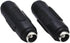 10PCS DC Power Connector Adapter 12V 5.5mm x 2.1mm, 12/24V Female to Female Power Jack Socket for Led Strip CCTV Security Camera Cable Wire Ends P...
