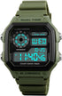 Men's Digital Watch Luminous Waterproof...