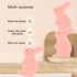 4 Pieces Rabbit Shape Kitchen Cleaning Sponge Double-Sided Multi-Use Scrub Sponge Dish Sponge for Heavy Duty Scouring Pads Kitchen Furniture Dish ...