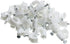 CableWholesale RG6 Cable-Clip, White, 100 Pieces per Bag (200-961)...