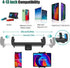 Car CD Slot Mount Tablet Holder for 4-13" iPad & Phone, Universal 360° Rotation Car Truck Front CD Player Tablet Mount for iPad Pro 12.9 Air Mini ...
