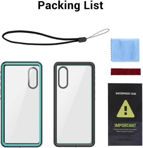 Note 10 Plus Waterproof Case for Samsung Galaxy Note 10 Plus Waterproof Case, Built in Screen Protector Case for Samsung Note 10 Plus 5G, IP68 Wat...