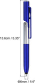 MECCANIXITY Multifunction Stylus Pen Capacitive Touch Screen Ballpoint Pens with LED Light, Foldable Phone Holder Stand for Writing in The Dark, B...