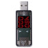 USB Tester, Multimeter Voltmeter Ammeter Current Meter USB Charger USB Voltage Meter Can Measure USB Powered Devices and is Compatible with QC2.0/...
