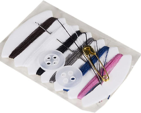 50 Pcs Travel Sewing Kits Thread and Needle Repair Kit Sewing Thread Emergency Kit...