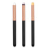 Eye Makeup Brushes Round Professional 3Pcs Concealer Eyeshadow Brush Set Can Blending Brushes for Card Making...