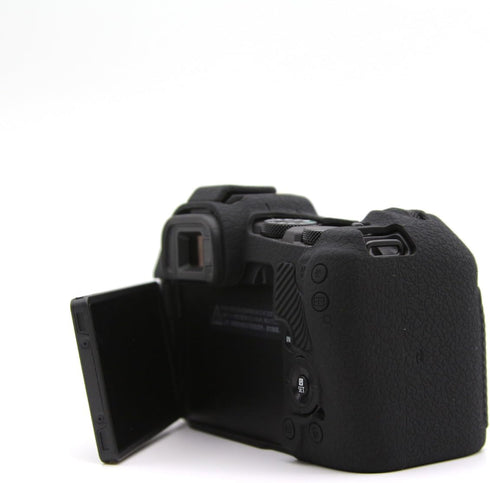 R8 Camera Case, BMAOLLONGB Fullbody Thin Lightweight Silicone Camera Skin Body Rubber Cover Case for Canon Eos R8 (Black)...