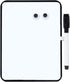 PTY Magnetic Dry Erase Board 6" x 8" with Magnetic Marker and 2 Magnets - Mini Whiteboard for School Locker, Fridge, Office, Home (Black Framed)...