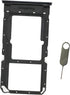for OnePlus Nord N10 5G Dual Sim Card Tray Slot Holder Replacement for OnePlus Nord N10 5G BE2029 BE2025 BE2026 BE2028,with Eject Pin (N10 5G-Dual...