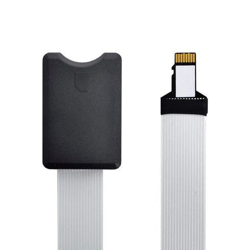 xiwai Micro-SD TF Memory Card Kit Male to SD Female Extension Soft Flat FPC Cable Extender 25cm...