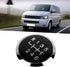 Gear Knob Cover Trim, Car 6 Speed Gear Shift Knob Stick Cover Emblem Badge Trim for T5 T5.1 Gp 2003-2011...