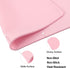 Pink Baking Mat-Multipurpose Kid Placemat Reusable Kitchen Countertop Mat Dough Pad with Raised Edges Silicone Heat Resistant Mat for Air Fryer (1...