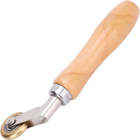 PVC/TPO/EPDM Single Ply Roofing Brass Penny Roller and Flooring Corner Detail Seam Roller (6mm x 30mm)...