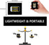 GOANDO Running Lights 2 Pack Safety Jogging LED Light for Runners and Joggers High Visibility Reflective Running Gear with USB Charging Line and S...