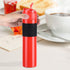 Fdit Portable Mini Espresso Maker Hand Held Pressure Caffe Espresso Machine Compact Manual Coffee Maker for Home Office Travel Outdoor(Red)...