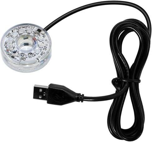 MiOYOOW LED Aquarium Light, Colorful Submersible LED Light Waterproof USB Underwater Light for Aquarium Fish Tank...