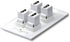 HDMI Keystone Jack 4K, 20 Pack HDMI Keystone Insert Female to Female Coupler Video Adapter (White)...