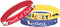 Unique Disney Mickey Mouse Birthday Party Supplies Bundle includes 12 Plastic Rubber Bracelets and 1 Dinosaur Sticker Sheet...