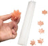 EchoDone Maple Leave Tube Column Silicone Soap Candle Mold Embed Soap Making Supplies Silicone Mold for Soap...