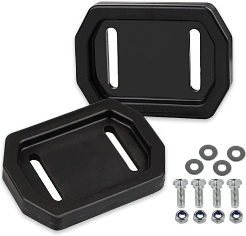 2 Pack Snowblower Skid Shoes Slide Shoe with Mounting Hardware for 731-06439 Polymer Snow Blower Slide Shoe...