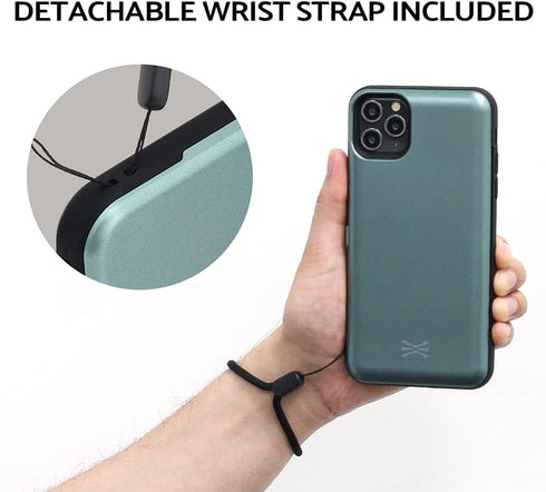 TORU CX PRO for iPhone 11 Pro Max Case Wallet | Protective Shockproof Heavy Duty Cover with Hidden Card Holder & Card Slot |Wrist Strap, Lightning...