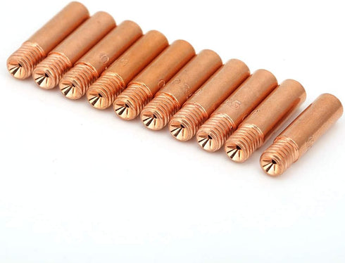 10 Mig Welding Contact Tip Tips 11-35 Contact Tips Contact Tip For Engine Tools And Equipment Contact For Mig Torch Gun...