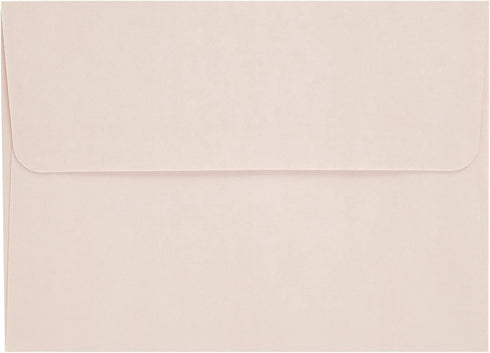 Best Paper Greetings 50 Pack Blush Pink 5x7 Envelopes for Invitations, Wedding, A7 Size with Bronze Lining and Self Adhesive Peel and Stick...