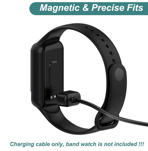 Kissmart Charger for Amazfit Band 7, Replacement USB Magnetic Charging Cable Cord Accessories for Amazfit Band 7 Fitness Tracker [2Pack - 3.3ft/1m...